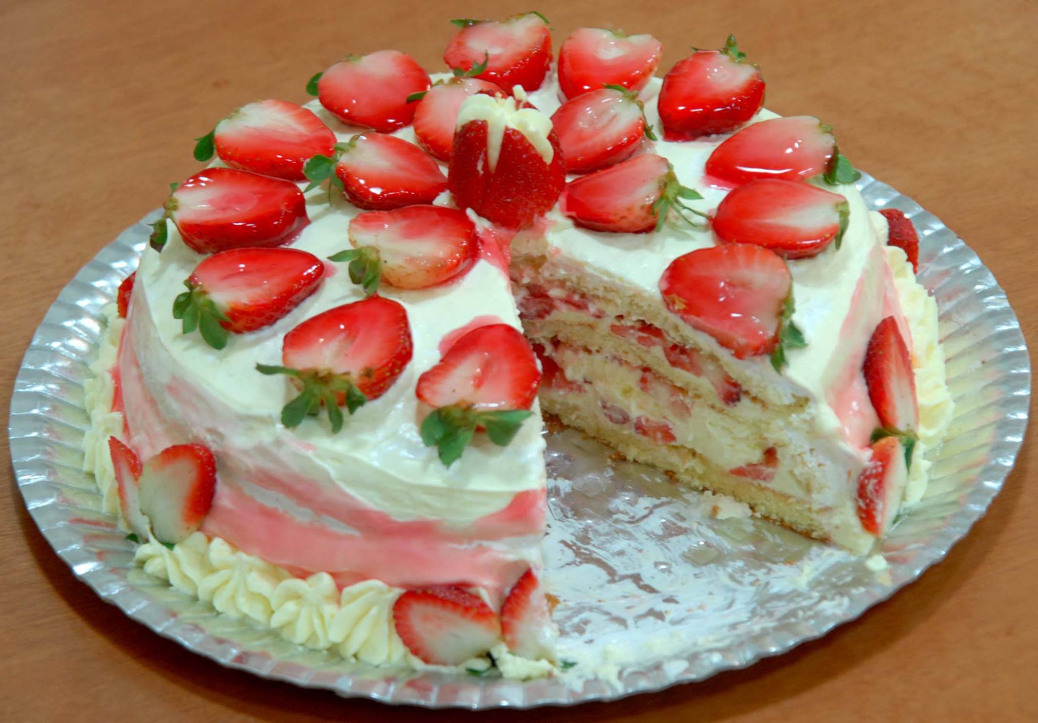 Torta de morango